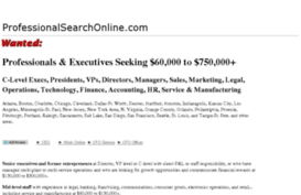professionalsearchonline.com