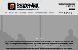 promotionaldrinkcoasters.com.au