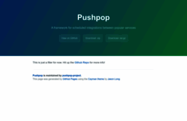 pushpop.keen.io