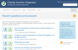 questions.charityauctionorganizer.com