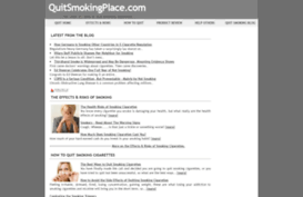 quitsmokingplace.com