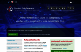 randomcodegenerator.com