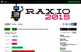 raxio2015.sched.org