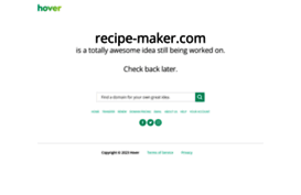 recipe-maker.com