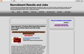 recruitmentandresultsandjobs.blogspot.in