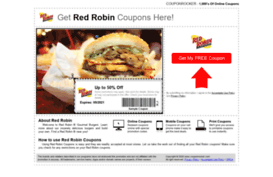 redrobin.couponrocker.com