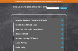 reducecreditcarddebt.org