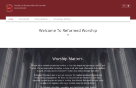 reformedworship.net