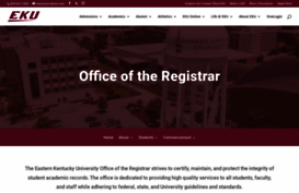 registrar.eku.edu