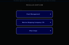 regulus-ship.com