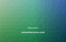 rememberance.com
