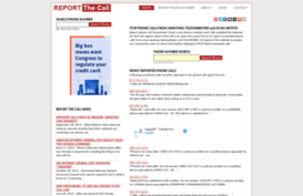 reportthecall.com