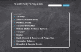 resistthetyranny.com