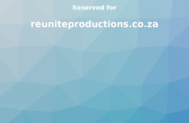 reuniteproductions.co.za