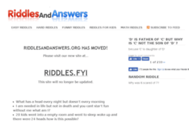 riddlesandanswers.org