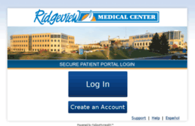 ridgeviewmedical.followmyhealth.com
