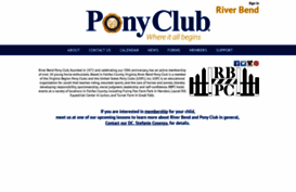 riverbend.ponyclub.org
