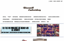 rivermillembroidery.com