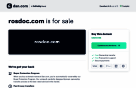 rosdoc.com