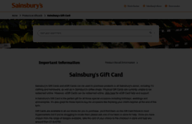 sainsburysgifts.co.uk