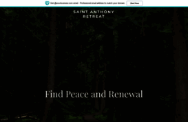 saintanthonyretreat.org