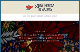 santatheresatileworks.com