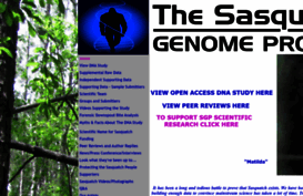 sasquatchgenomeproject.org
