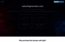 satoshigenerator.com