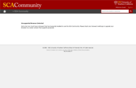 scacommunity.usc.edu