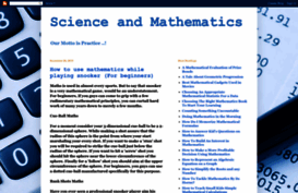 science-and-mathematics.blogspot.in