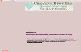 scrapbook.creativebusybee.com