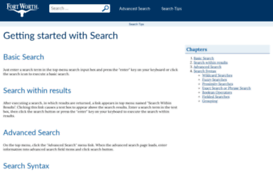 search.fortworthtexas.gov