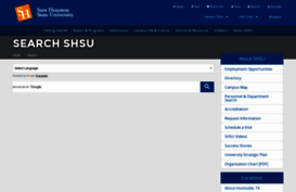 search.shsu.edu