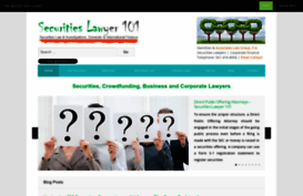 securitieslawyer101.com