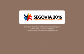 segovia2016.es