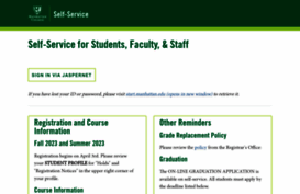 self-service.manhattan.edu