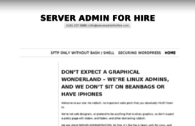 serveradminforhire.com