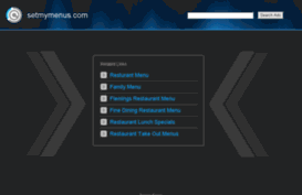 setmymenus.com