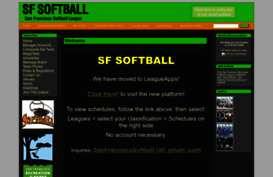 sfsoftball.com