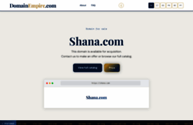 shana.com