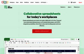 sheet.zoho.com