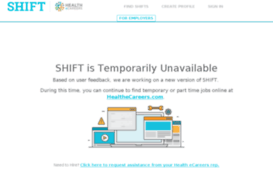shift.healthecareers.com
