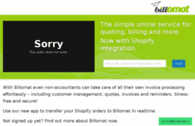 shopify.billomat.com