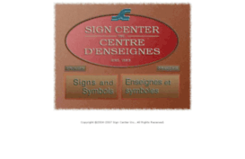 signcenterinc.com