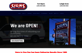 signsinoneday.com