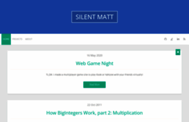 silentmatt.com