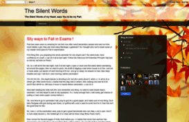 silentwords32.blogspot.in