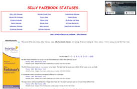 sillyfacebookstatuses.com