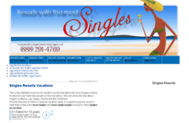 singlesvacationresorts.com