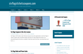 sixflagsticketscoupons.com